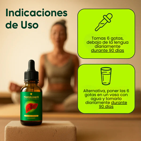 NanoLiverX | Reinicia tu digestion y las celulas de tu hígado