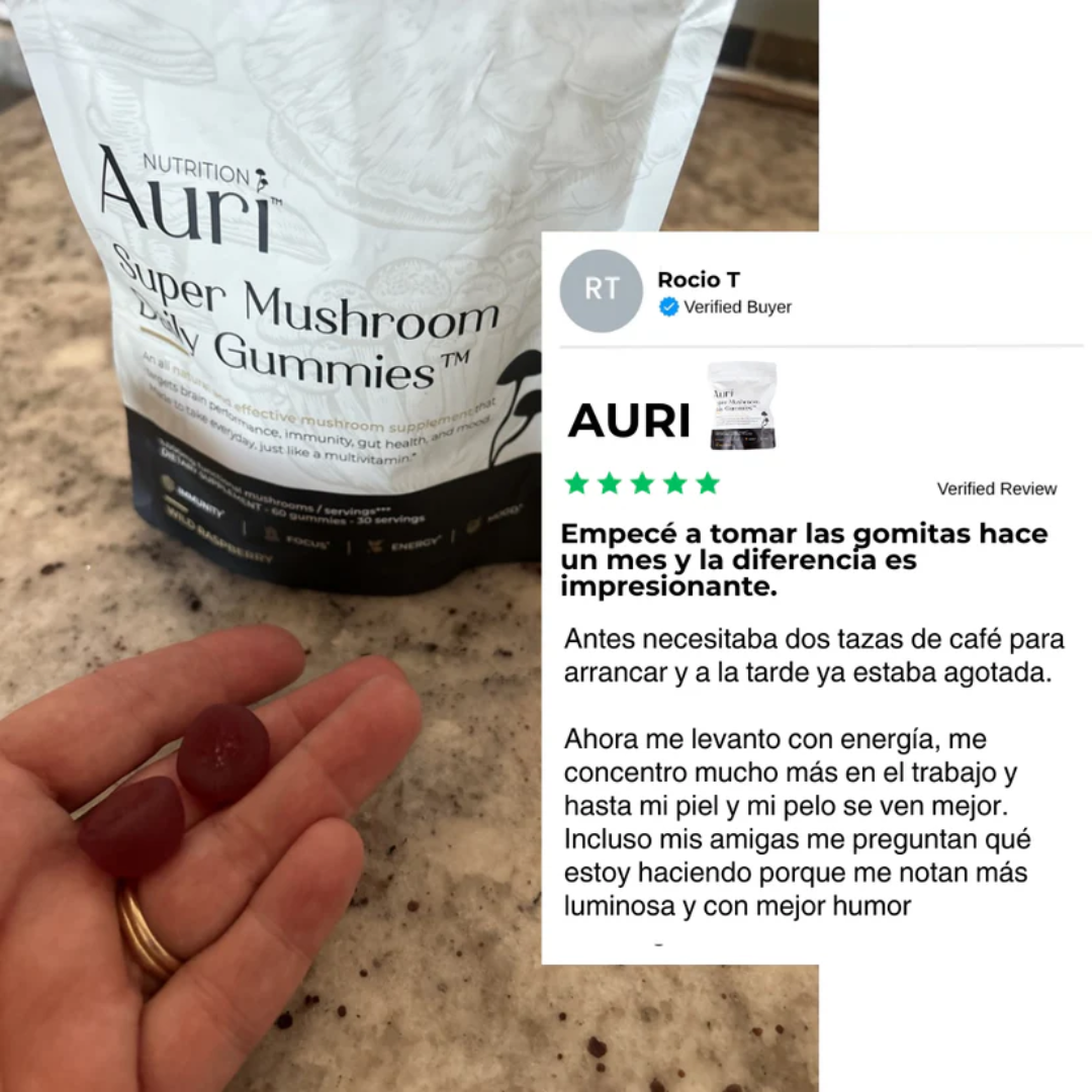 GOMITAS DE HONGOS NOOTROPICOS