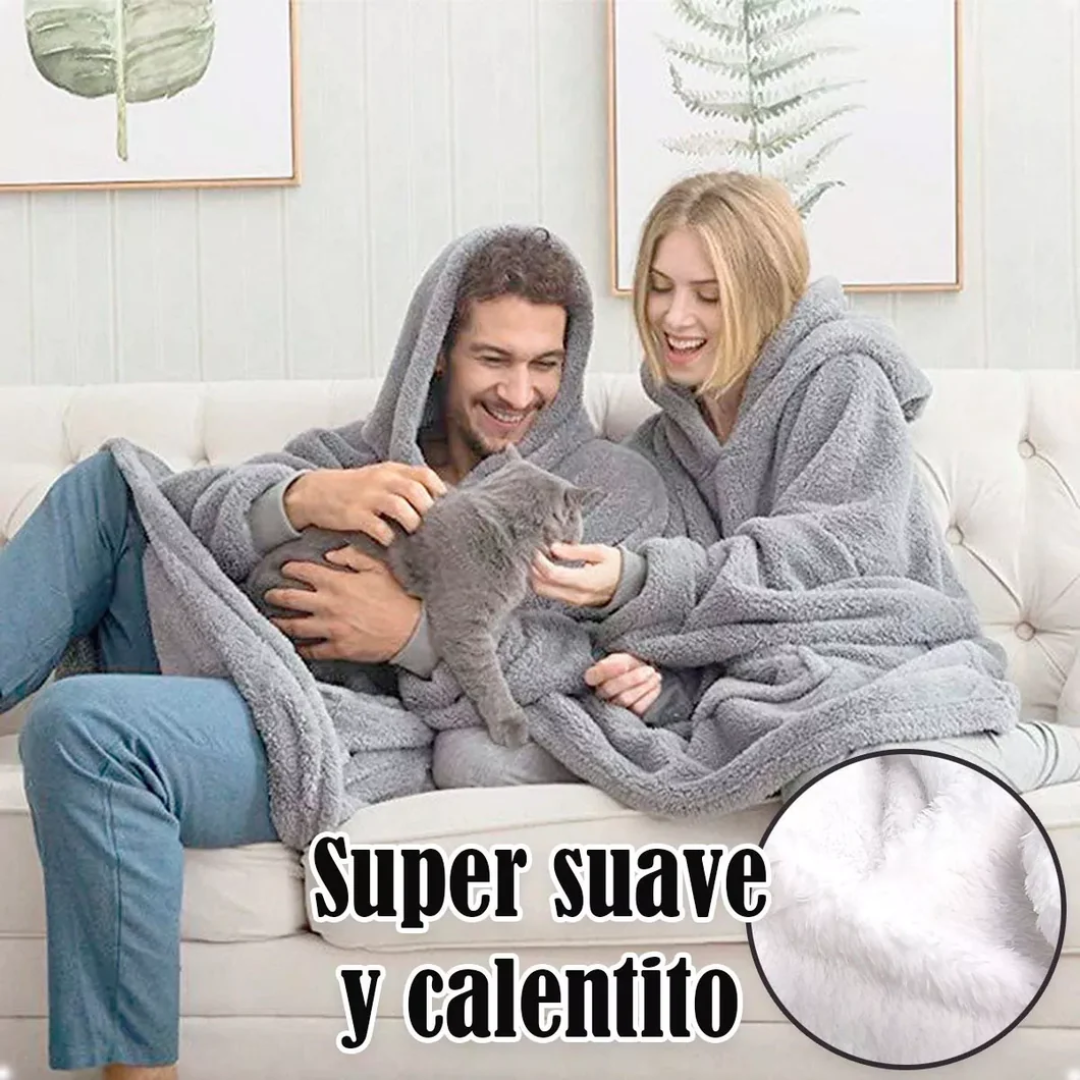 Buzo Manta de Corderito + Medias Térmicas Corderito de REGALO