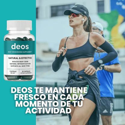 Deos™ Cápsulas - Neutraliza olores corporales desde la raíz