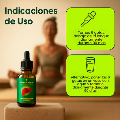NanoLiverX | Reinicia tu digestion y las celulas de tu hígado