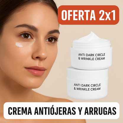 OFERTA 2x1: Crema Antiojeras y Antiarrugas ✨