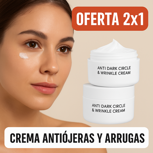 OFERTA 2x1: Crema Antiojeras y Antiarrugas ✨