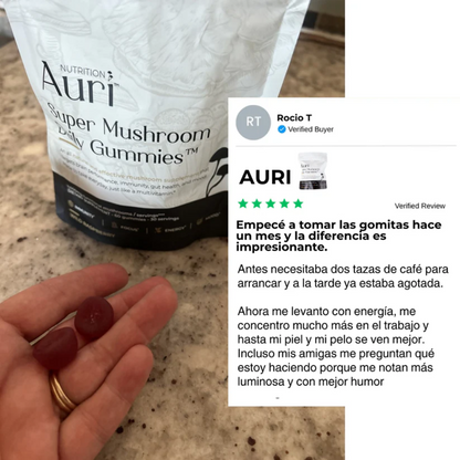 GOMITAS DE HONGOS NOOTROPICOS