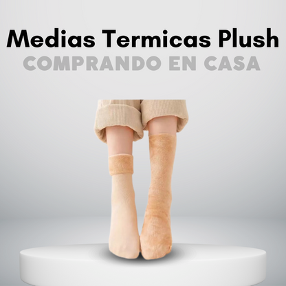 Medias Térmicas Plush Importadas – ¡OFERTA 2x1!